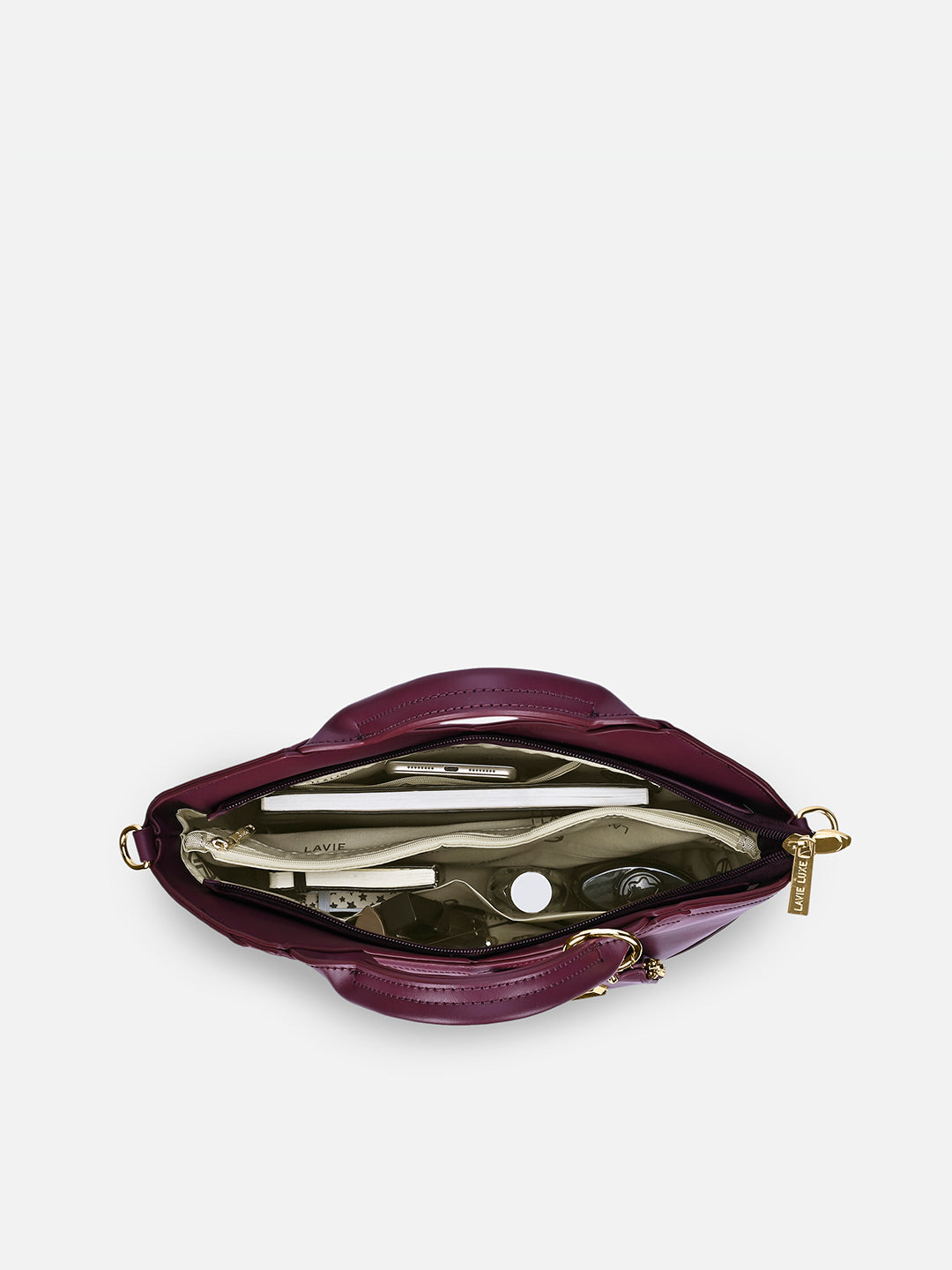 Crossway26 Medium Satchel Bag Wine