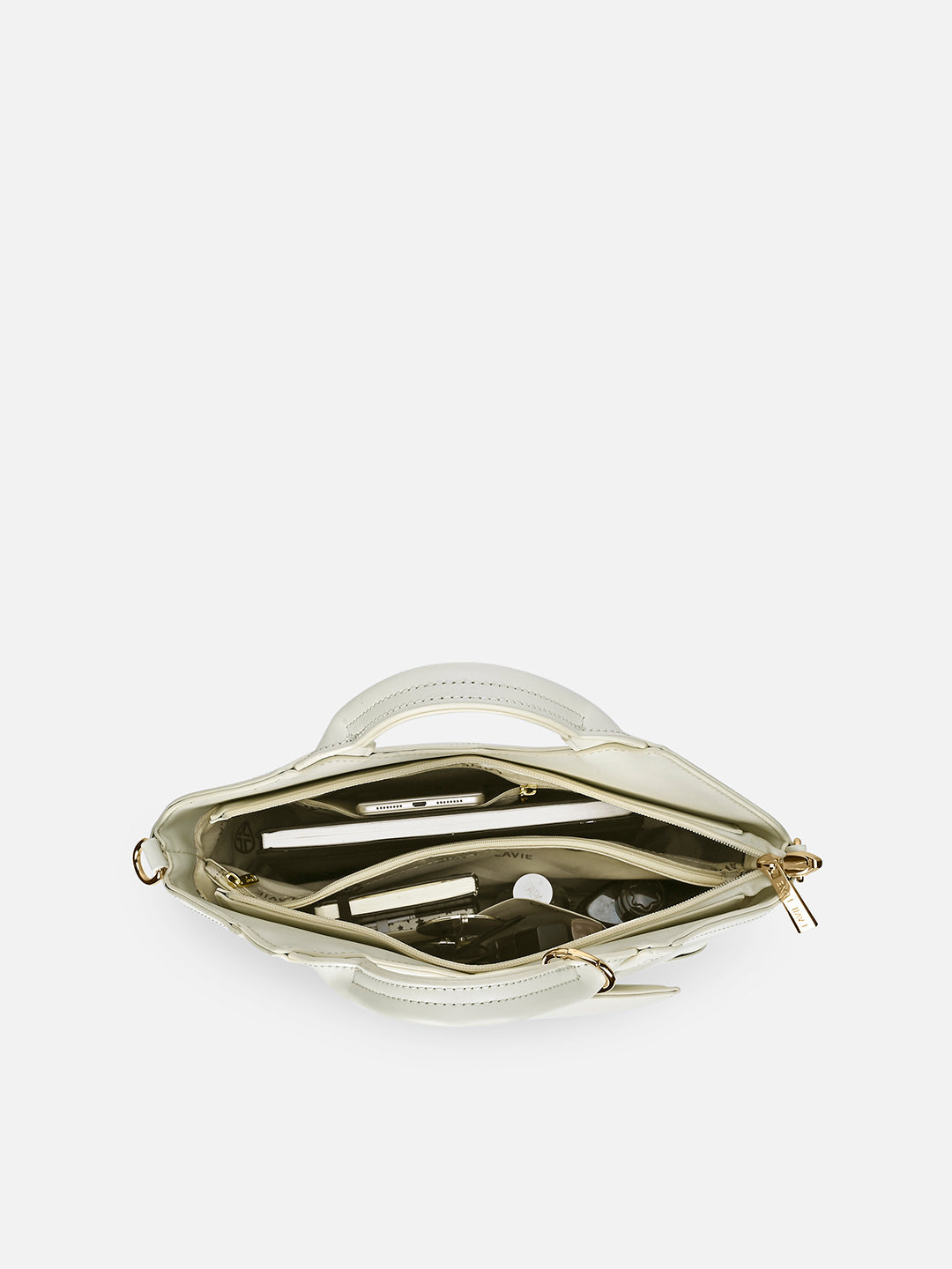 Crossway26 Medium Satchel Bag Off White