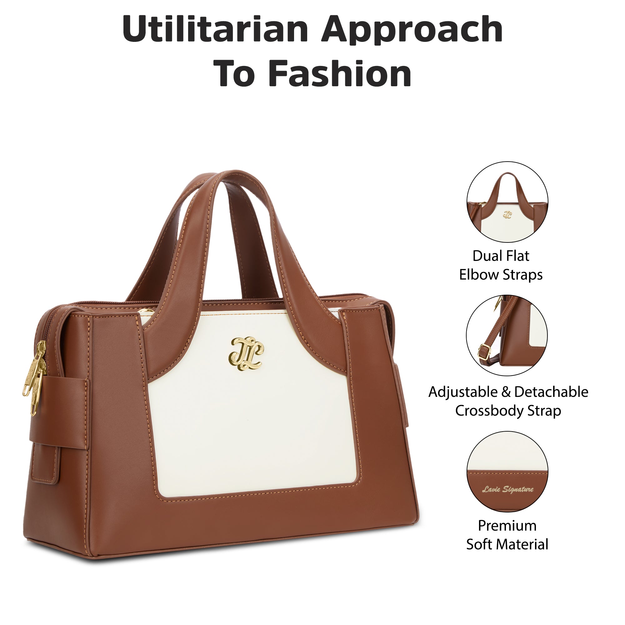 Olympia Medium Satchel Bag 'S Ladies Handbag Tan