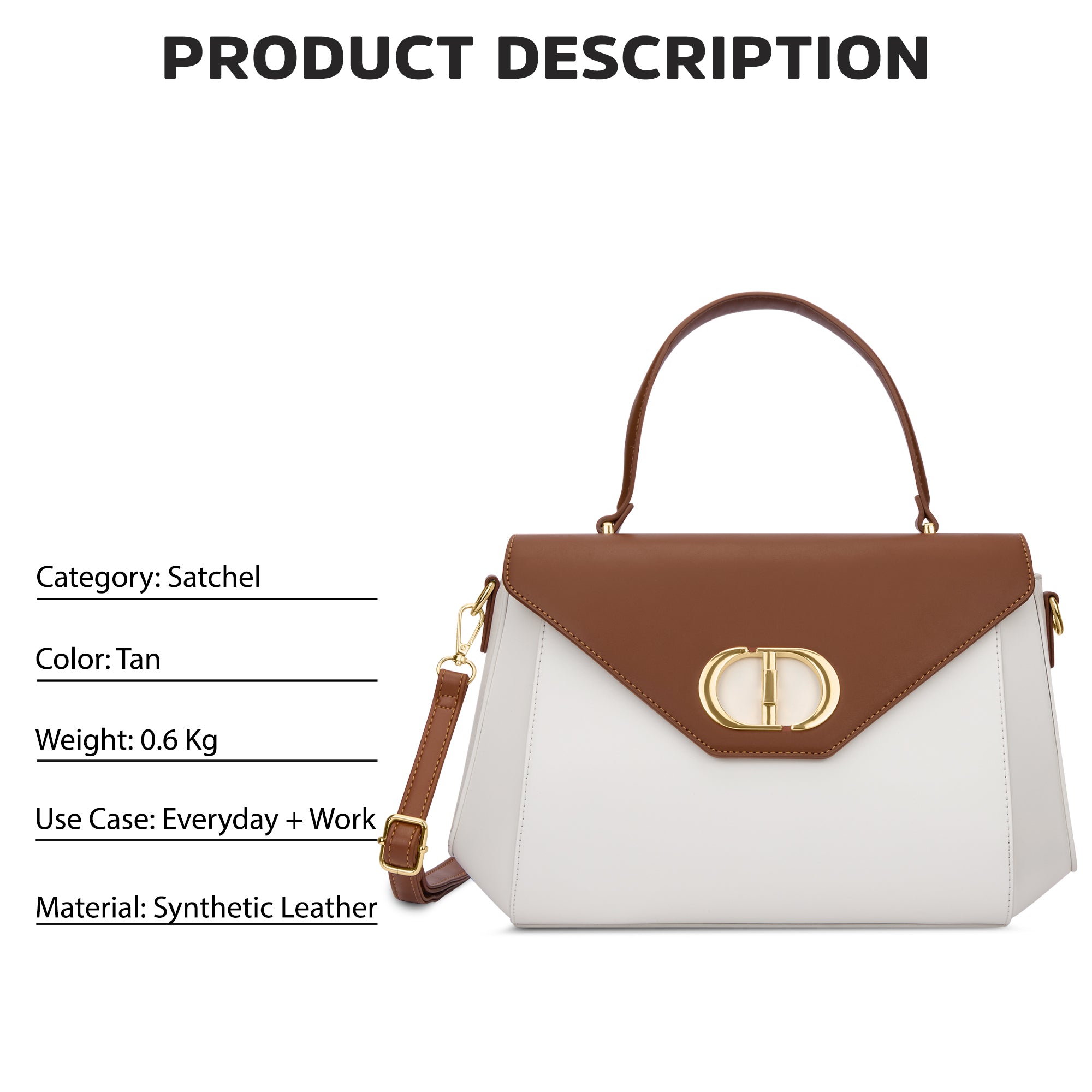 Nevada Flap Satchel Bag Maroon