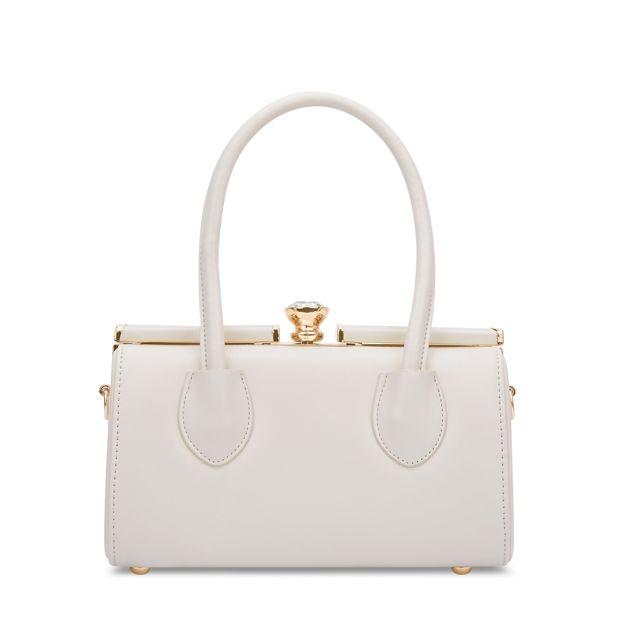 Dazzem25 Small Frame Bag Off White