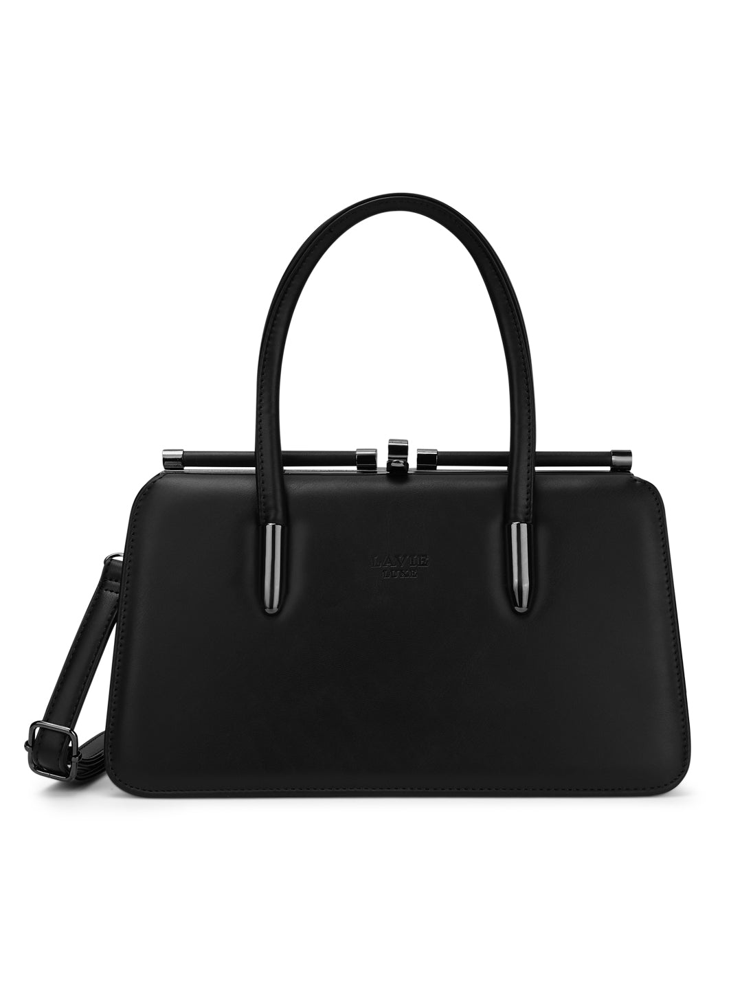 Book Dual Handle Medium Frame Bag Black