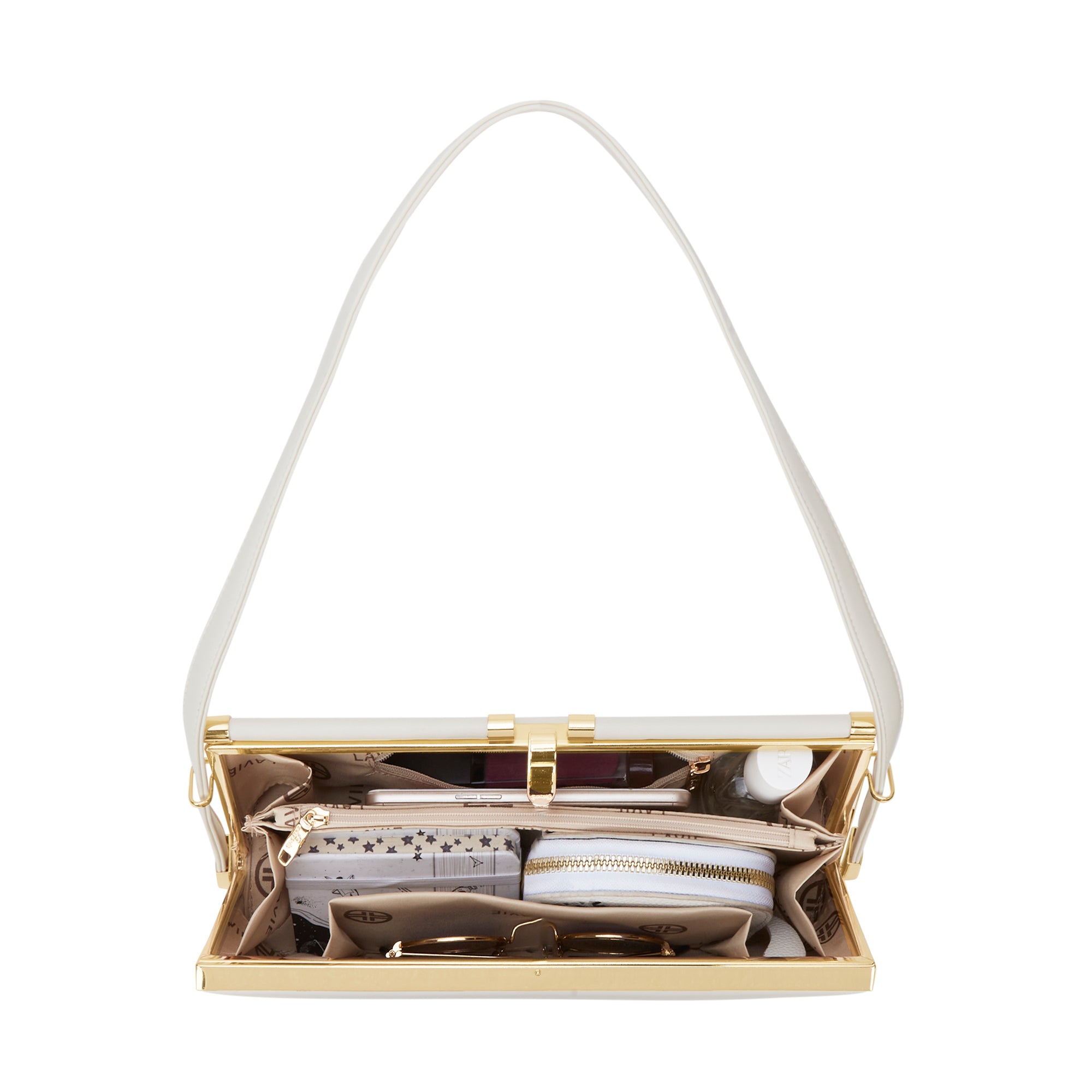 Parallel25 Small Frame Bag Off White