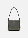 Glam Glare Small Black Handbag