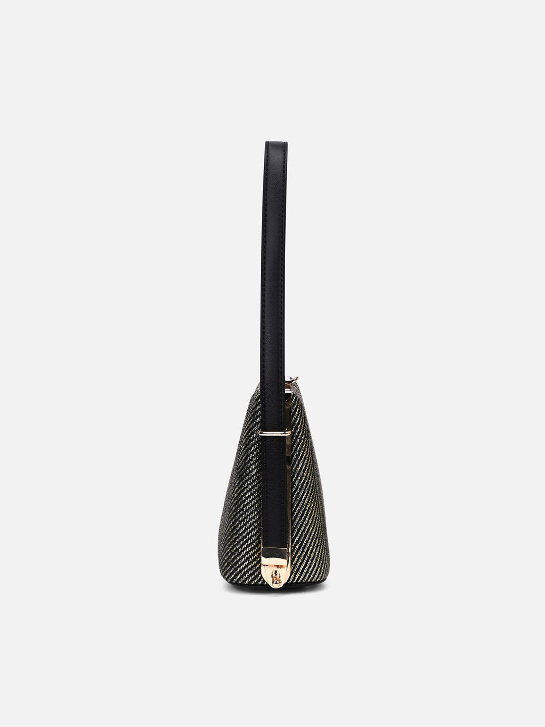 Glam Glare Small Frame Bag Black