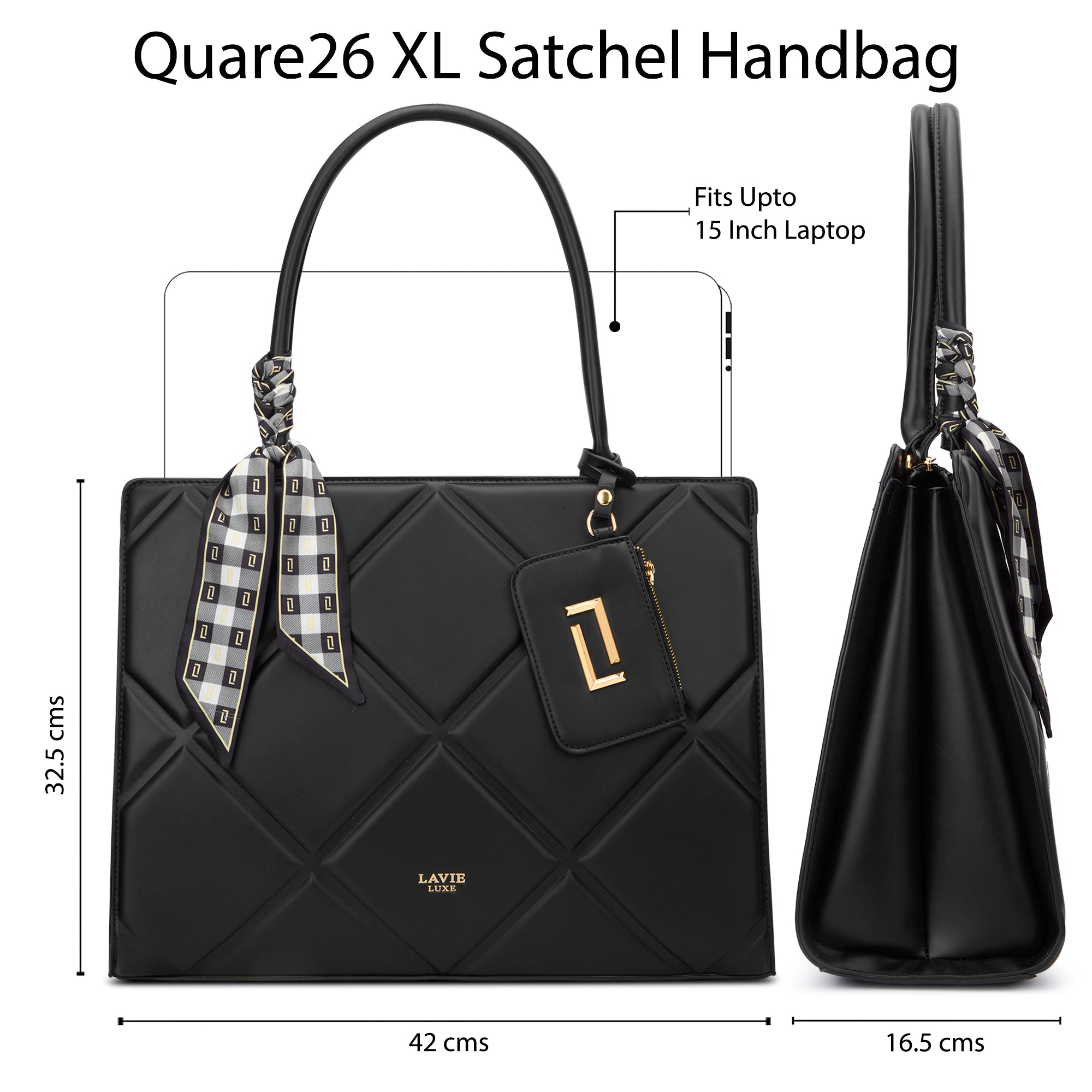 Quare26 Extra Large Satchel Bag