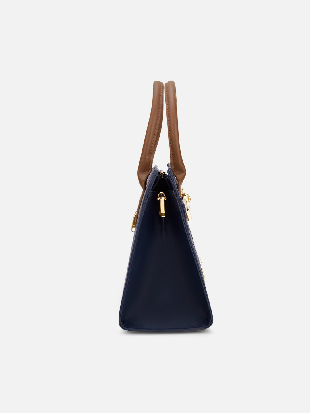 Colourblock Taos Medium Satchel Bag Navy