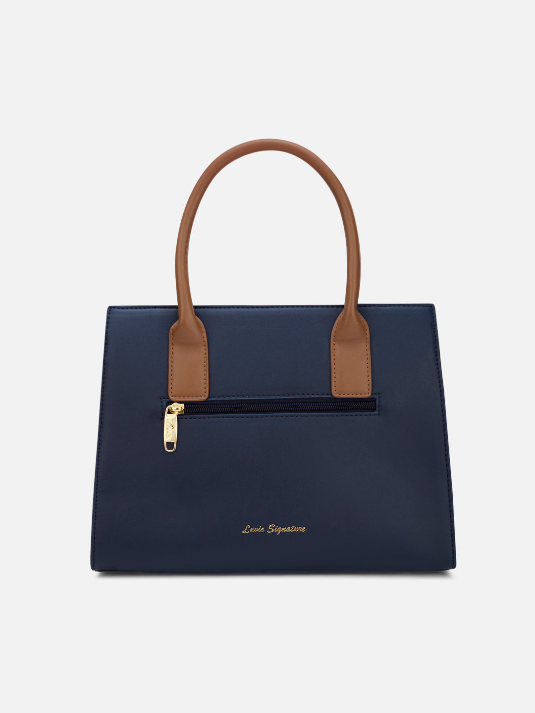 Colourblock Taos Medium Satchel Bag Navy