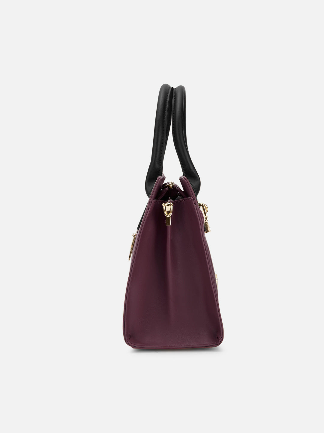 Colourblock Taos Medium Satchel Bag Maroon
