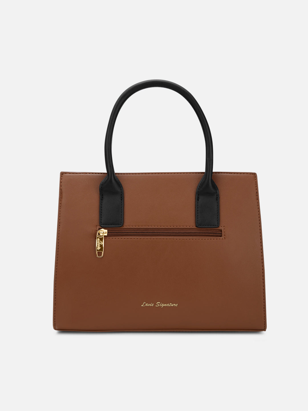 Colourblock Taos Medium Satchel Bag Tan
