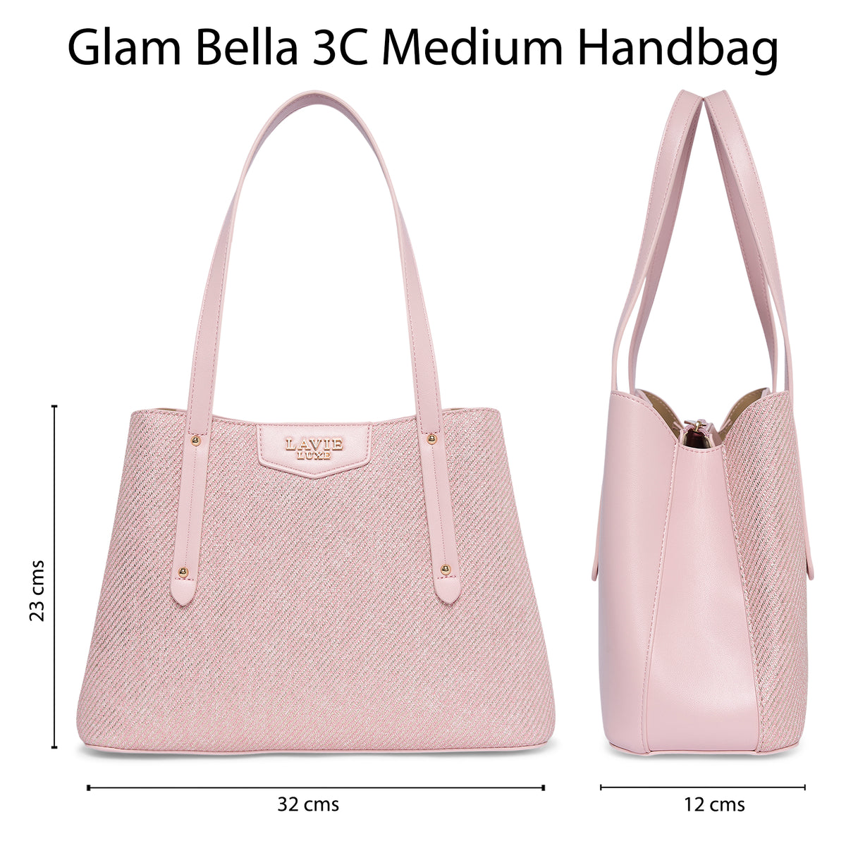 Bella 3 Comparment Medium Handbag