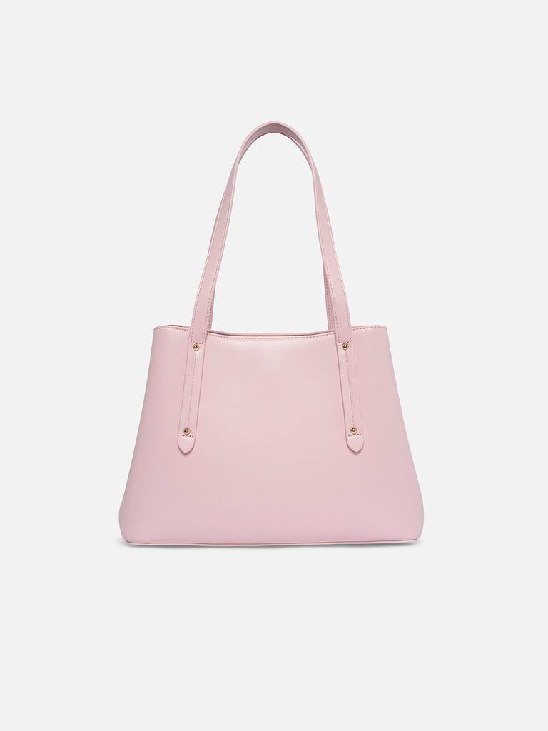 Glam Bella 3 Comparment Medium Handbag Pink