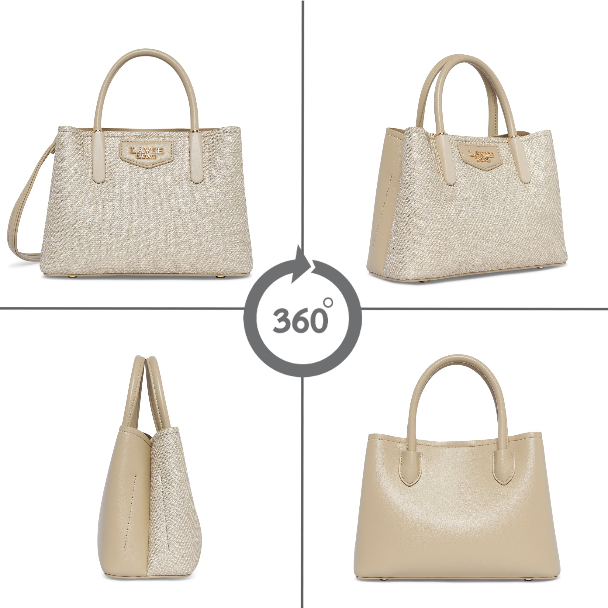 Bella 3 Comparment Small Handbag