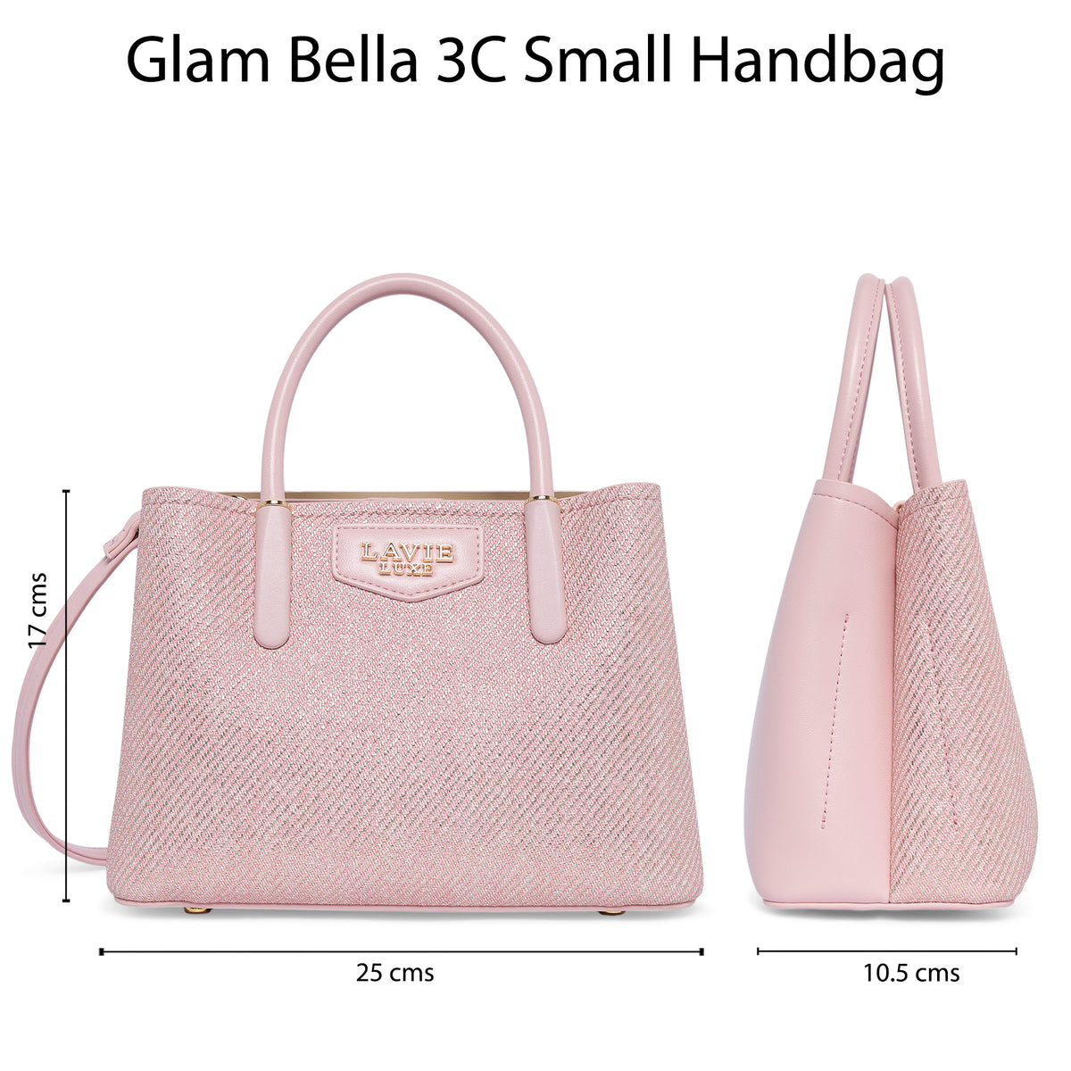 Bella 3 Comparment Small Handbag
