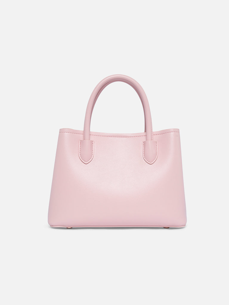 Glam Bella 3 Comparment Small Handbag Pink