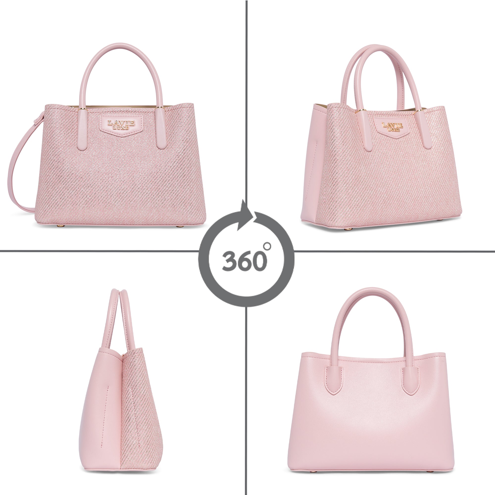 Bella 3 Comparment Small Handbag