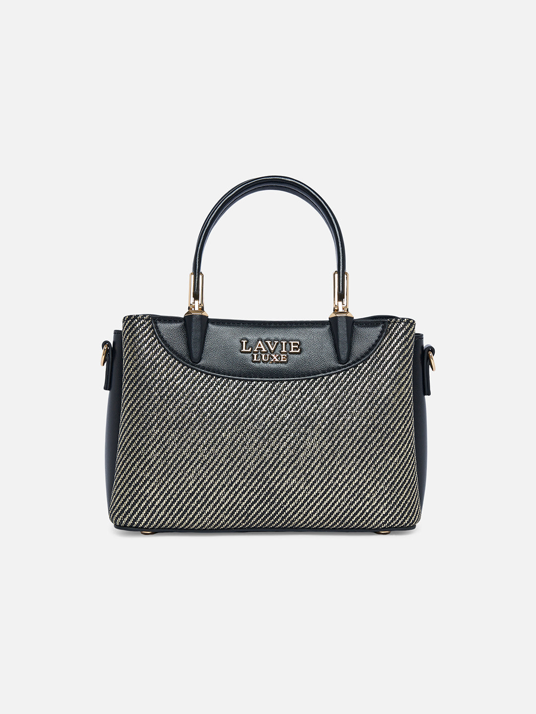 Glam Bella 3 Comparment Extra Small Handbag Black