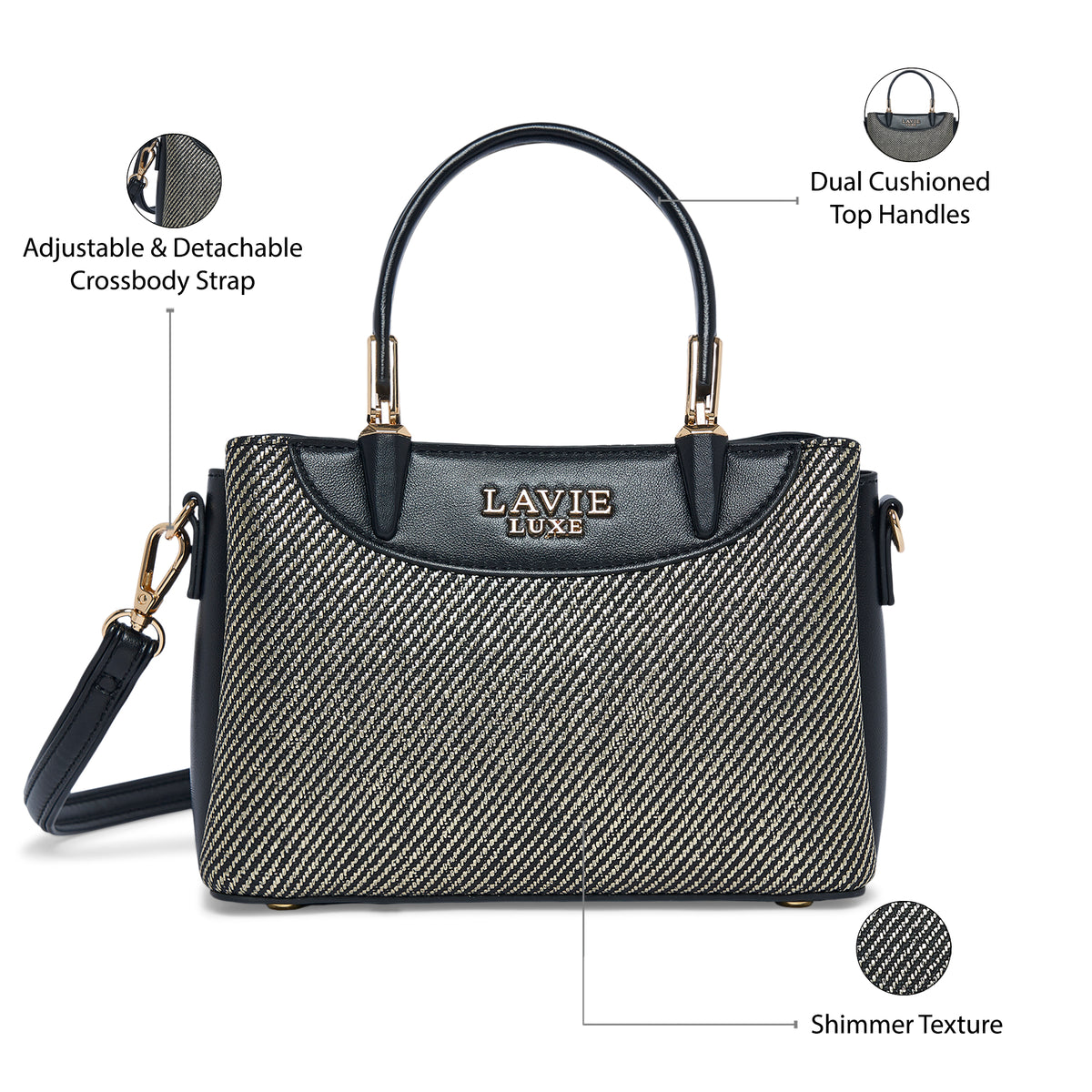 Bella 3 Comparment Extra Small Handbag