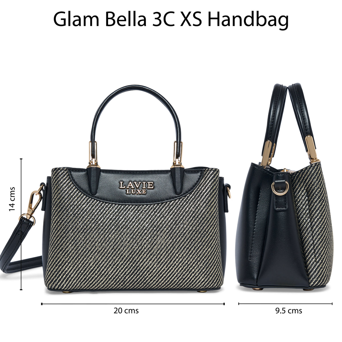 Bella 3 Comparment Extra Small Handbag