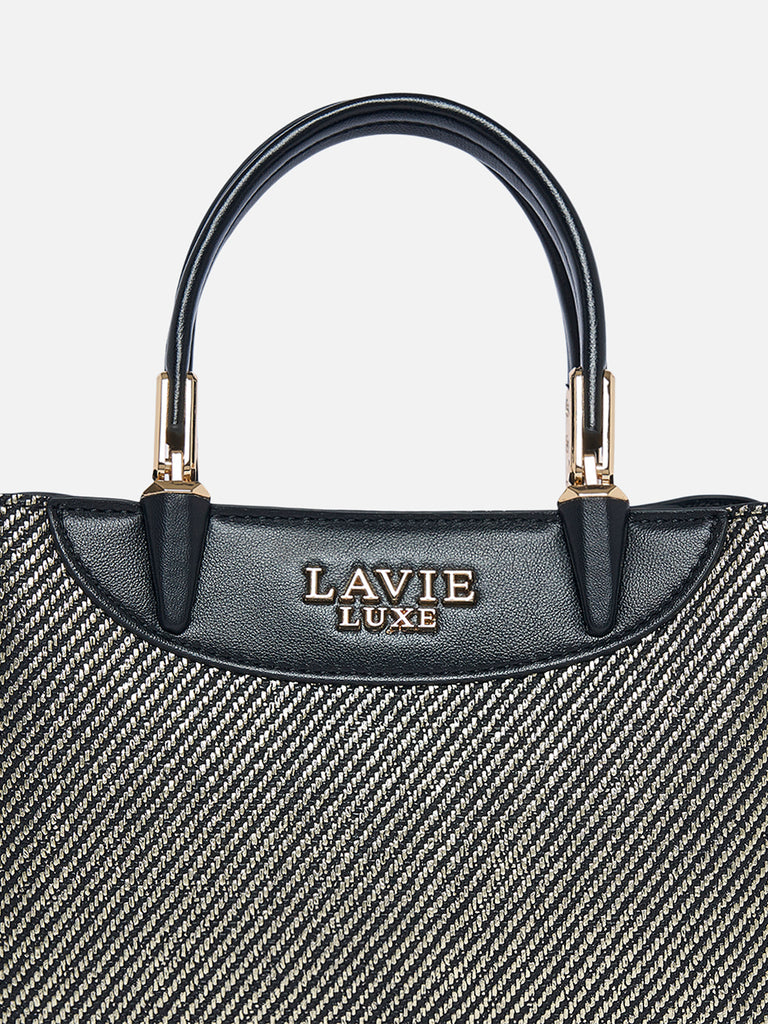 Glam Bella 3 Comparment Extra Small Handbag Black