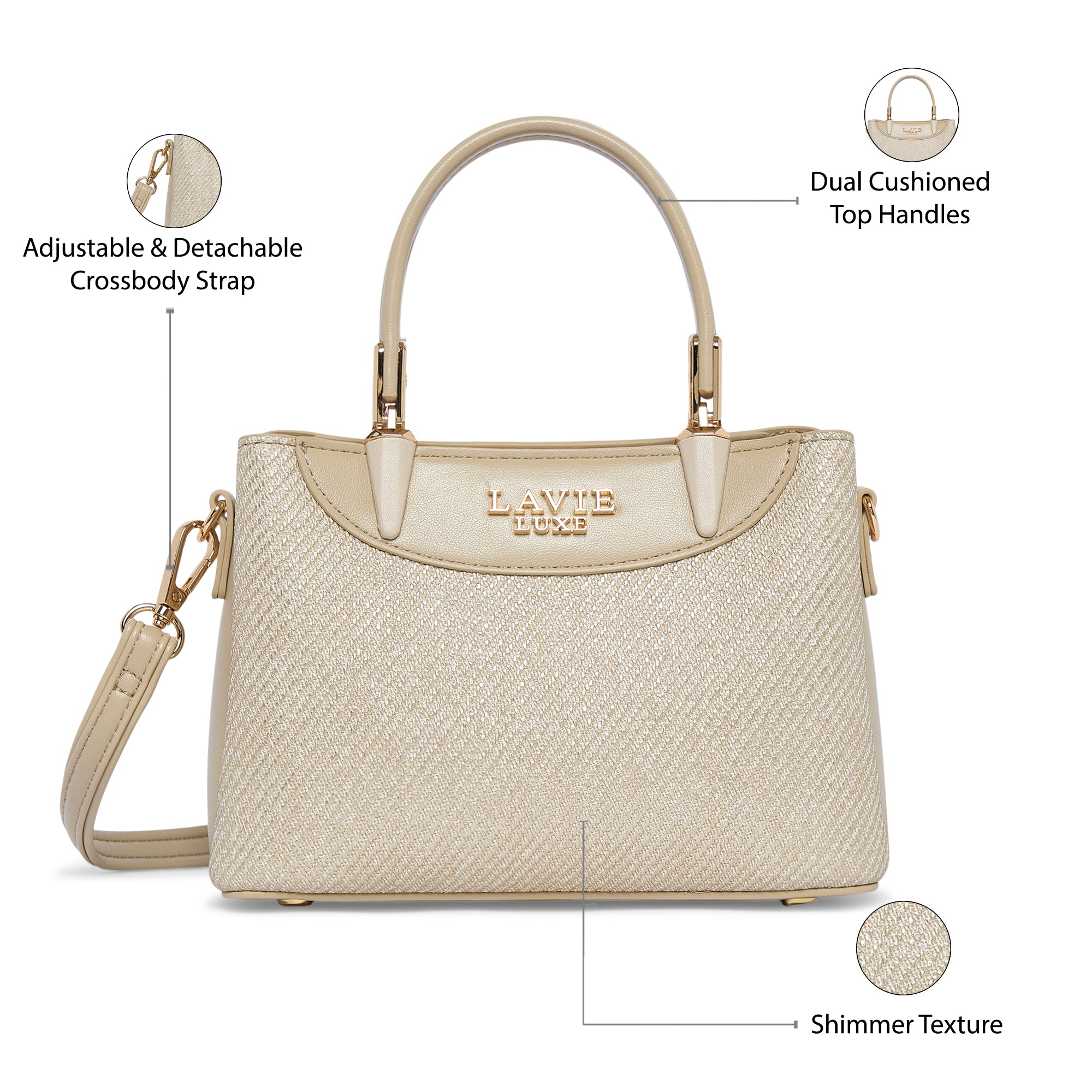 Bella 3 Comparment Extra Small Handbag