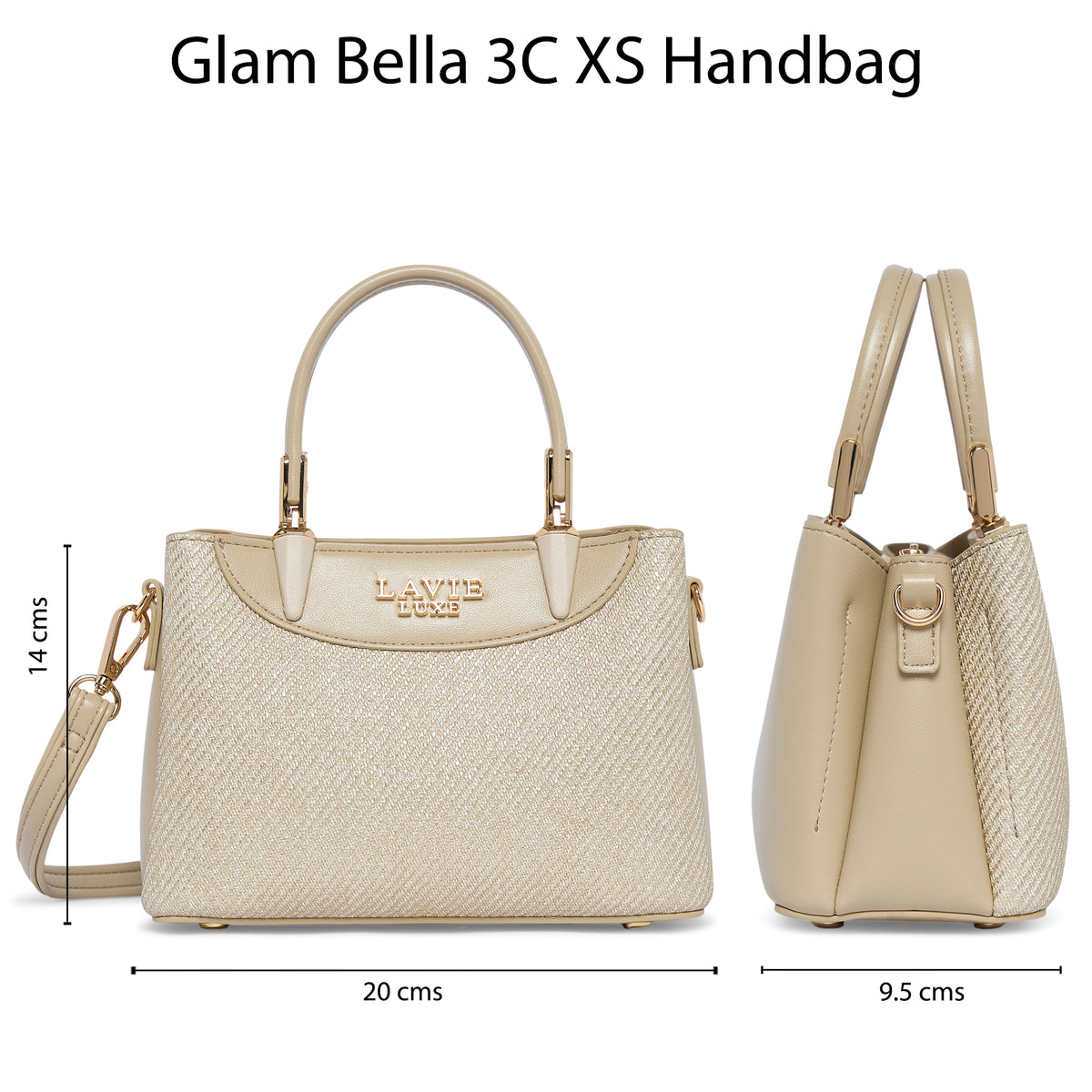 Bella 3 Comparment Extra Small Handbag