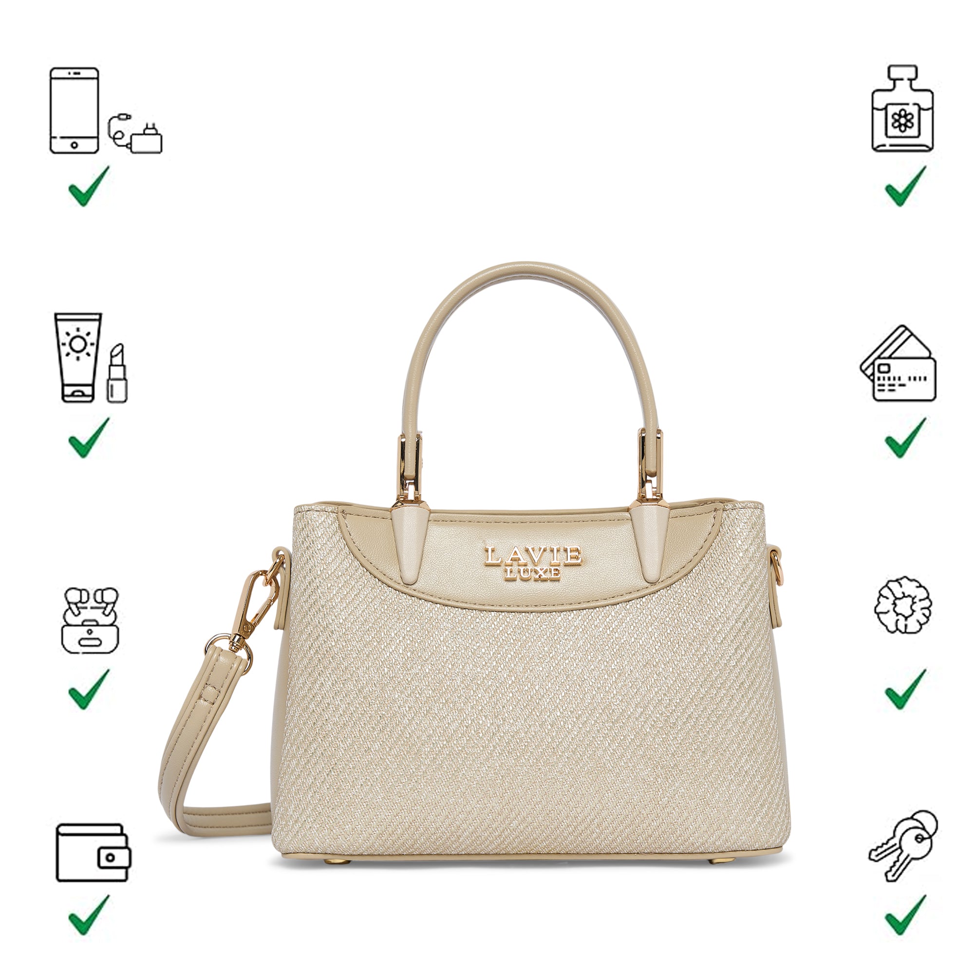Bella 3 Comparment Extra Small Handbag