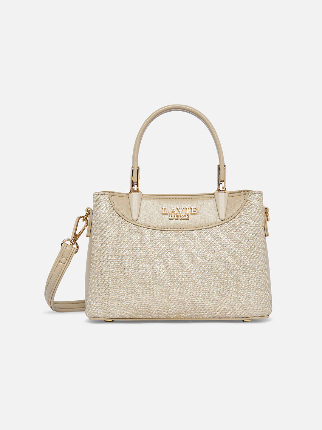 Glam Bella 3 Comparment Extra Small Handbag Black