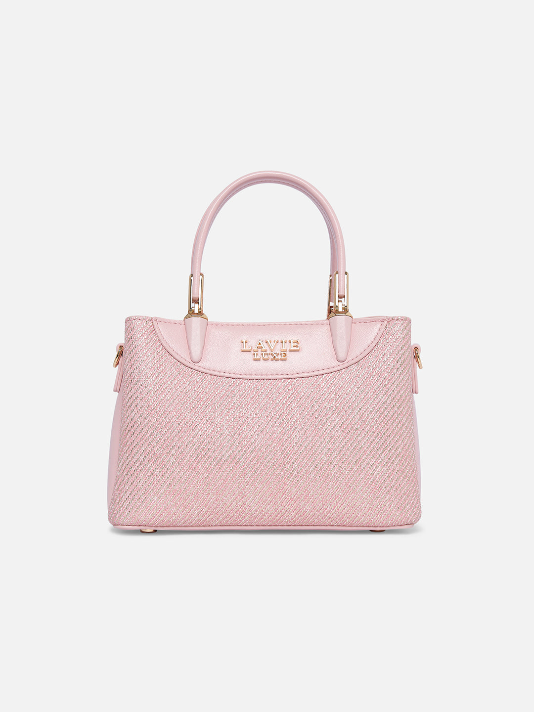 Glam Bella 3 Comparment Extra Small Handbag Pink