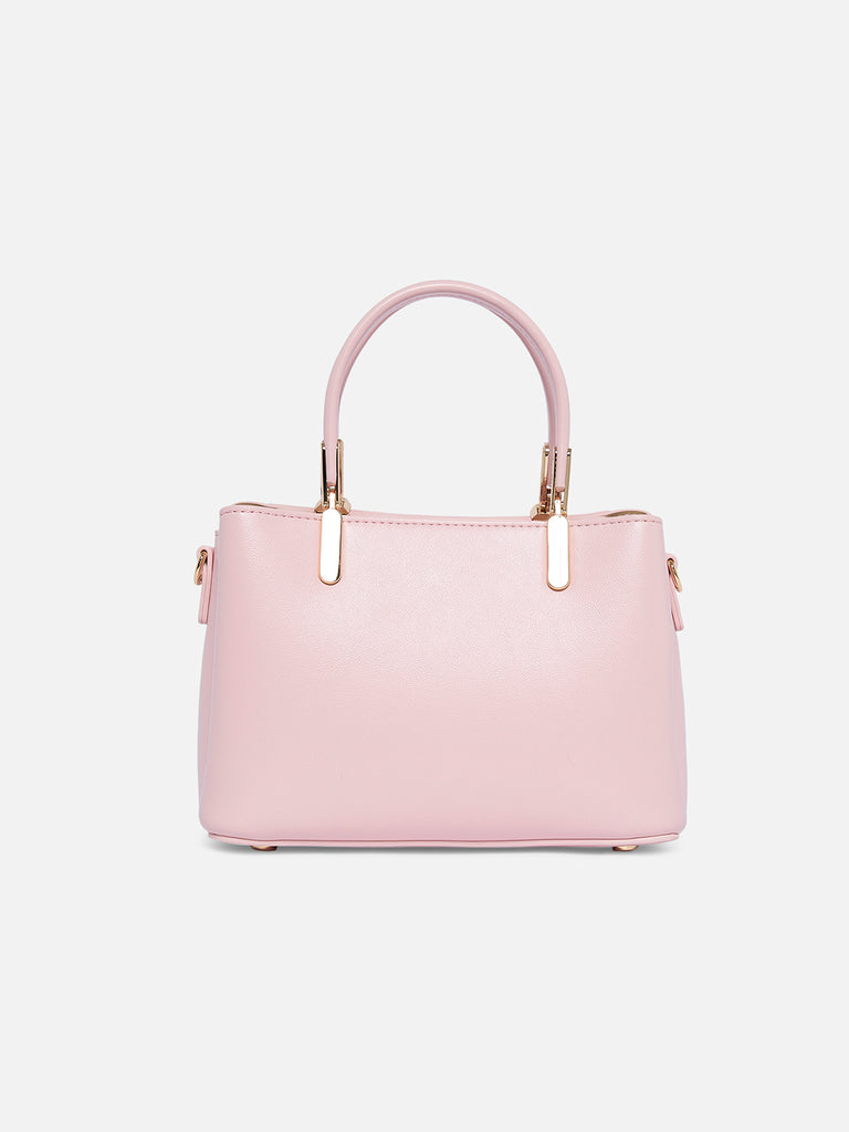 Glam Bella 3 Comparment Extra Small Handbag Beige