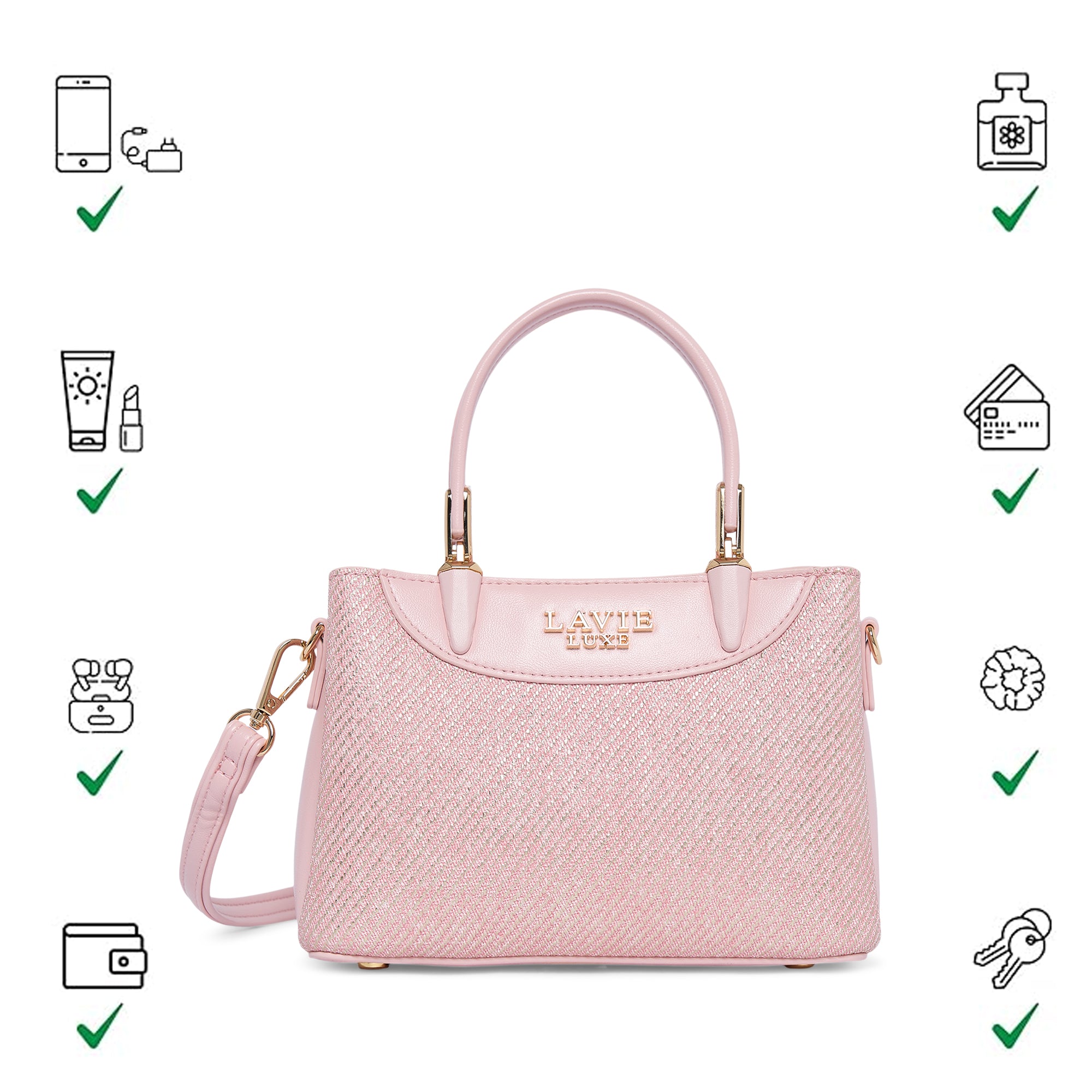 Bella 3 Comparment Extra Small Handbag
