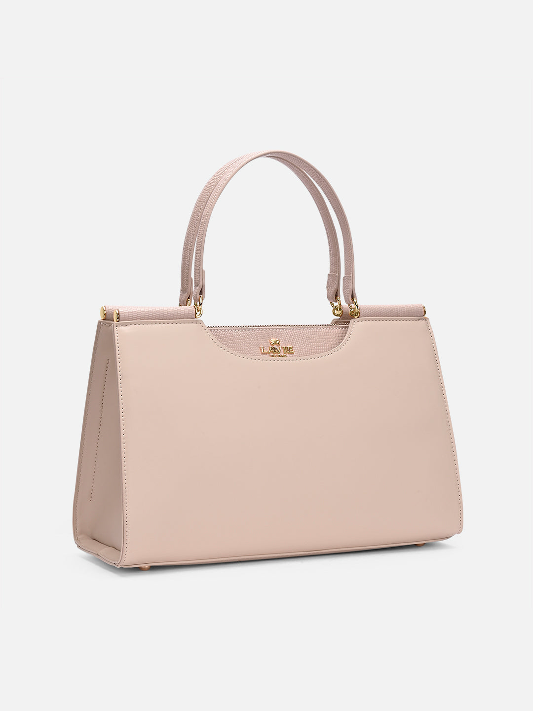 Freesia Medium Satchel Bag Beige