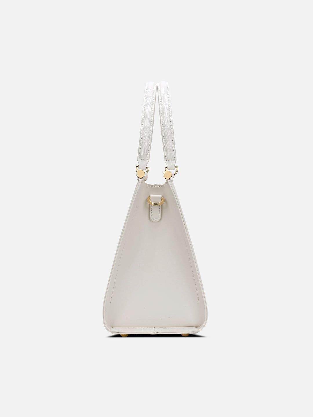 Freesia Medium Satchel Bag Off White
