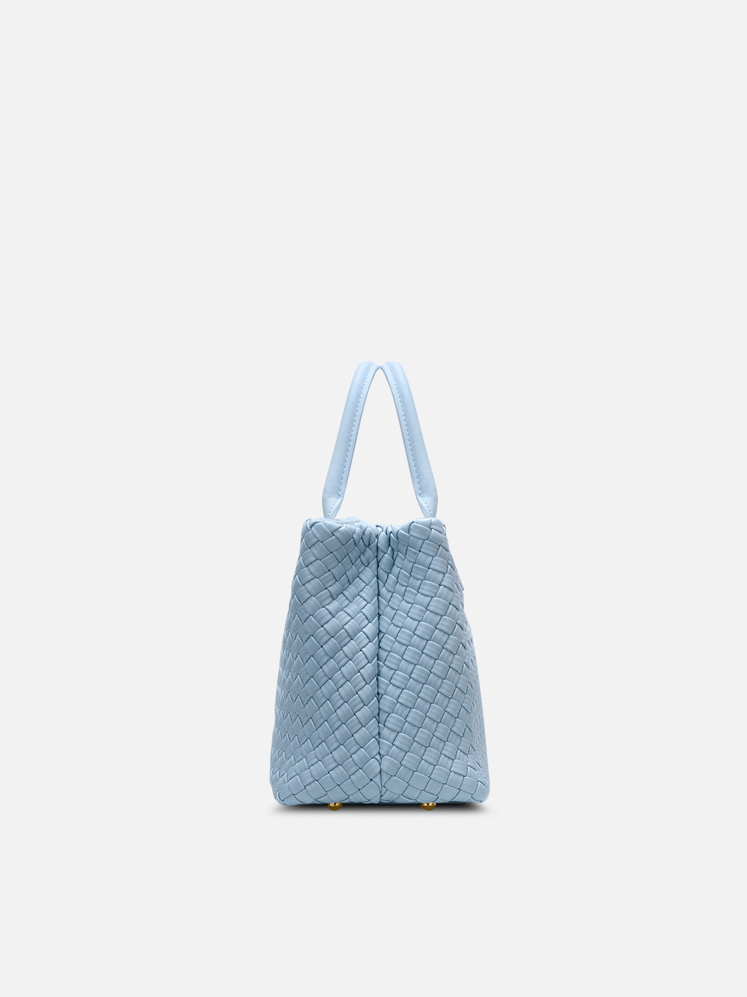 Bleuet Horizontal Large Satchel Bag Pale Blue
