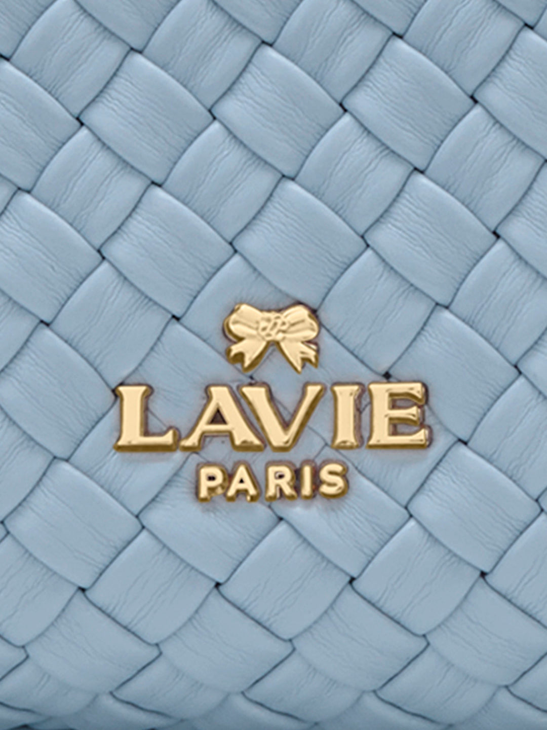 Bleuet Horizontal Large Satchel Bag Pale Blue
