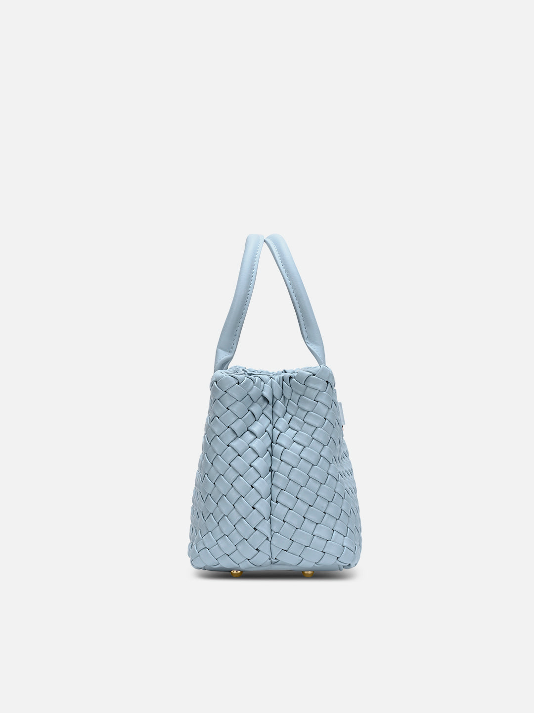 Bleuet Horizontal Medium Satchel Bag Pale Blue
