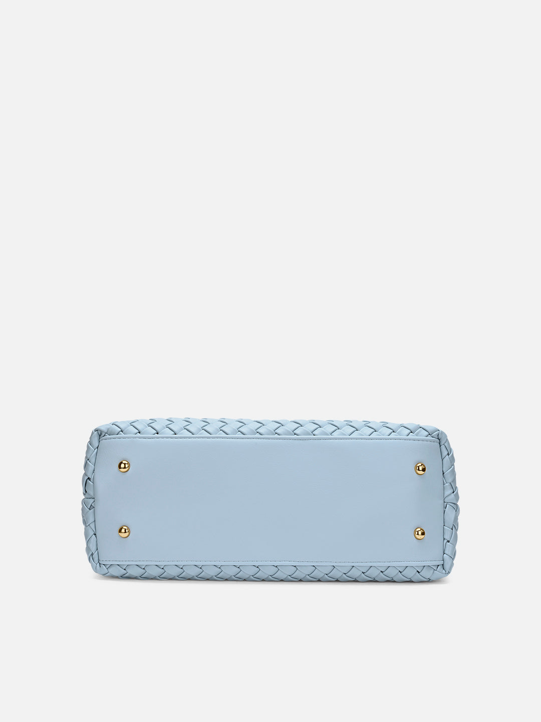 Bleuet Horizontal Medium Satchel Bag Pale Blue