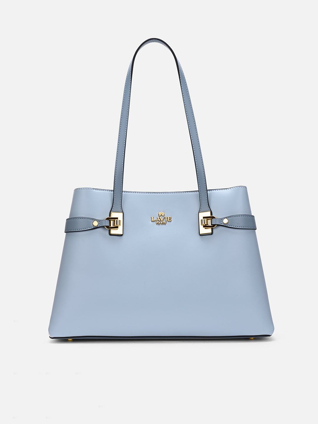 Camelia 3 Compartment Large Satchel Bag Blue