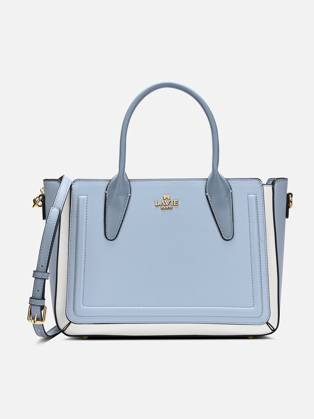 Camelia Medium Satchel Bag Blue