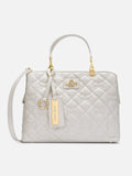 Quincy 3 Compartment Small Satchel Bag