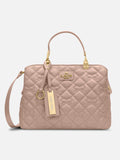 Quincy 3 Compartment Small Satchel Bag