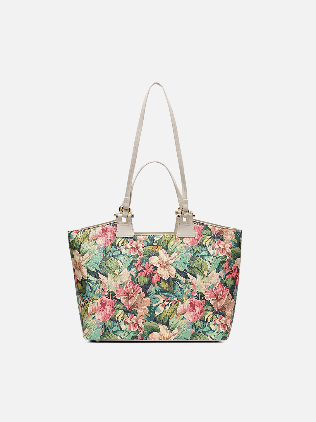 Fleur Large Tote Bag Green