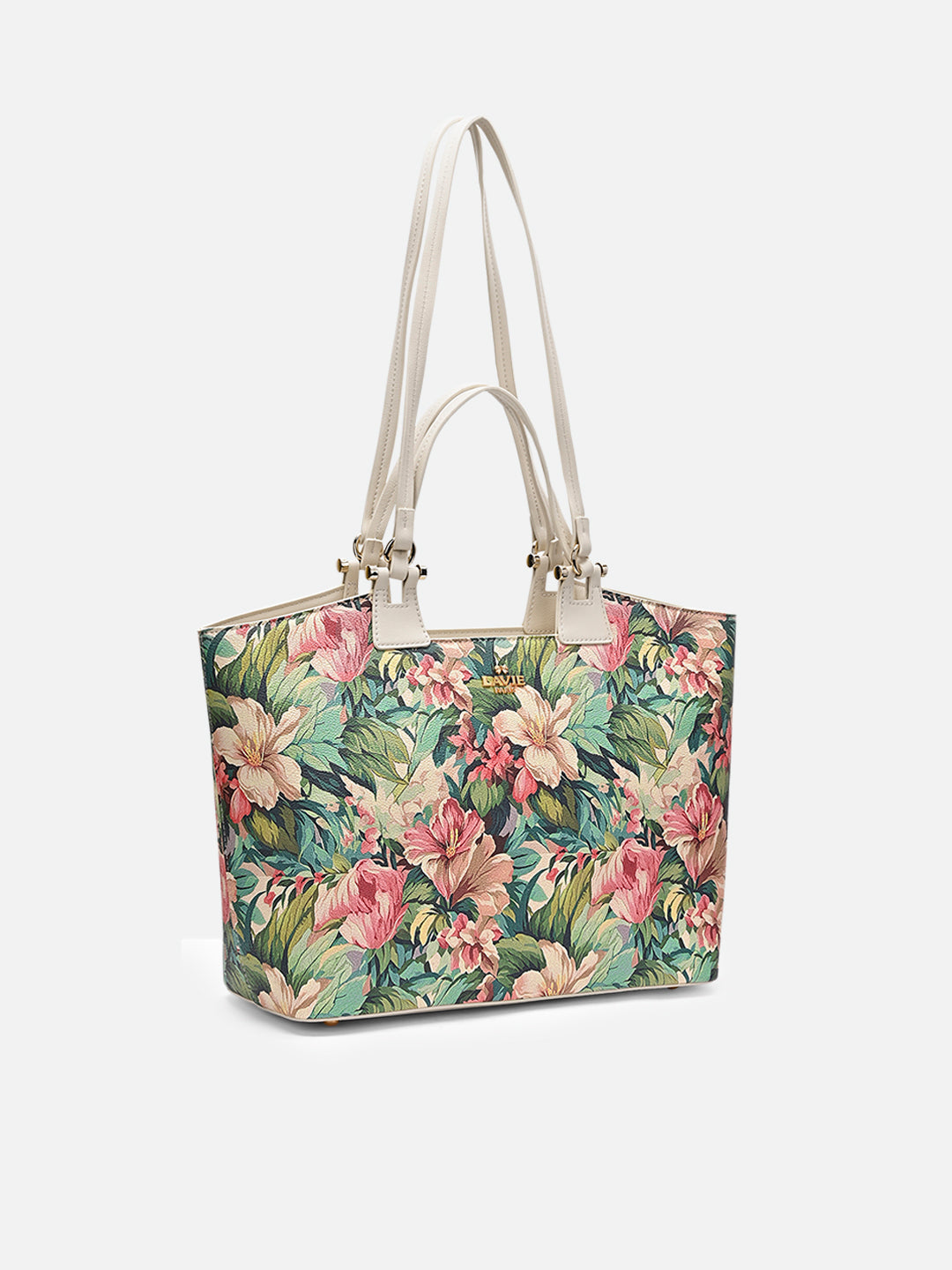 Fleur Large Tote Bag Green