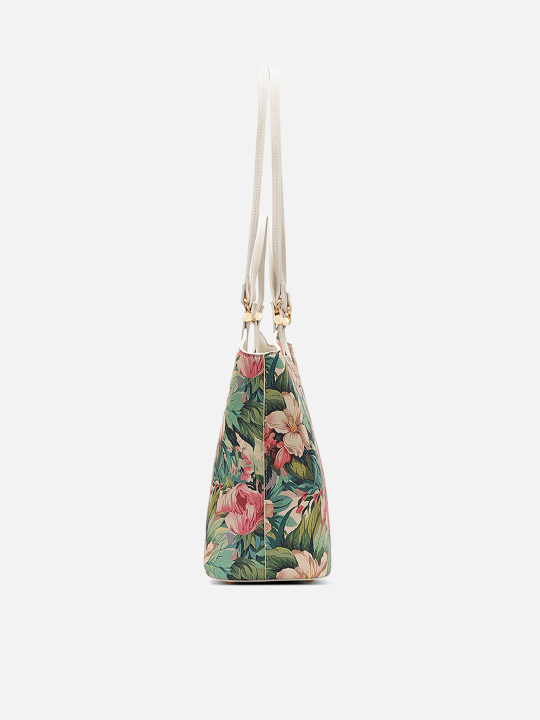 Fleur Large Tote Bag Green