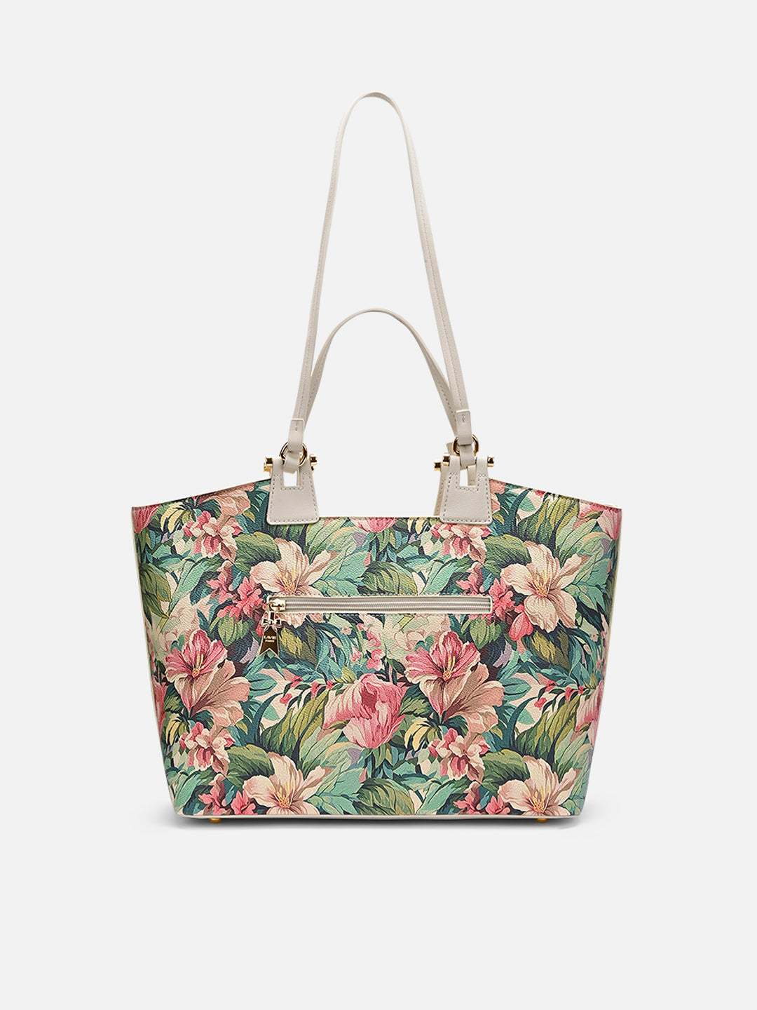 Fleur Large Tote Bag Green