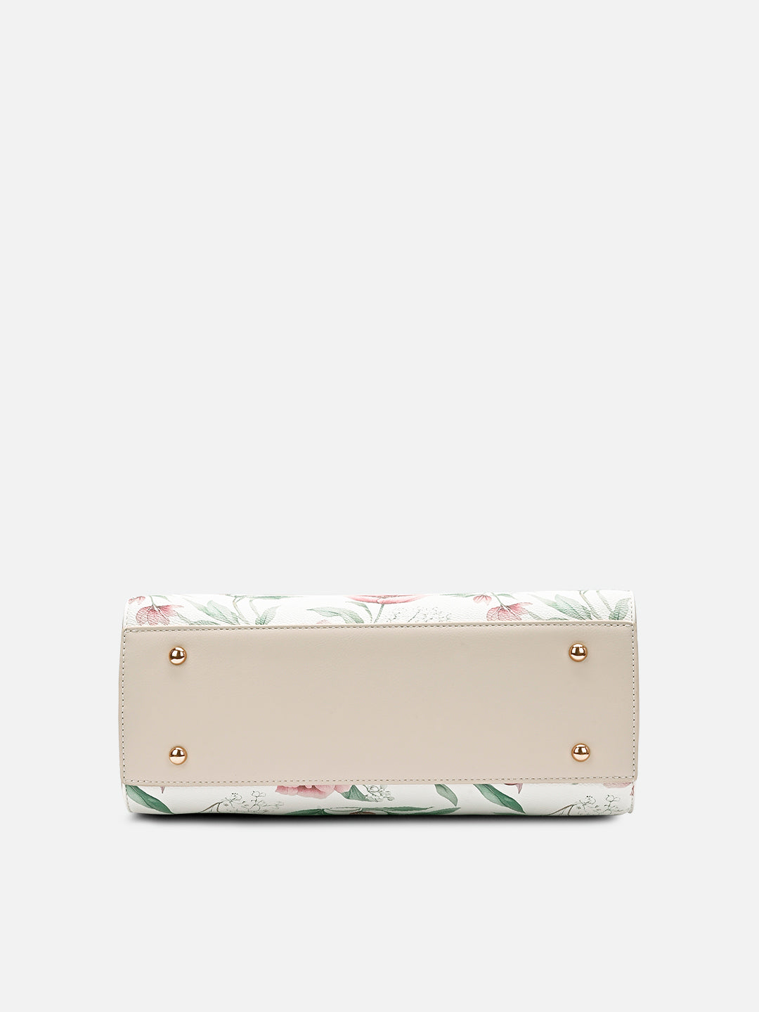 Fleur Medium Satchel Bag White