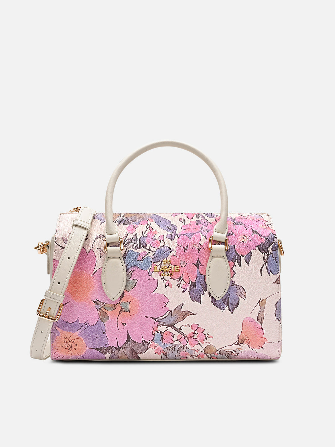 Fleur Medium Satchel Bag Pink