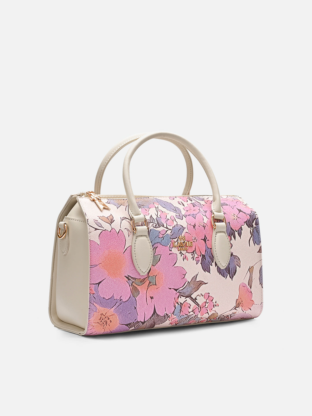 Fleur Medium Satchel Bag Pink