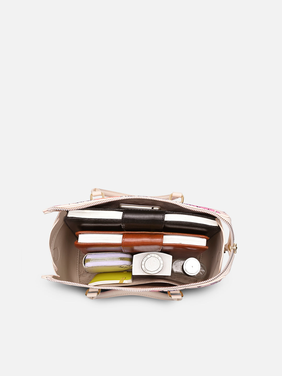 Fleur Medium Satchel Bag Pink