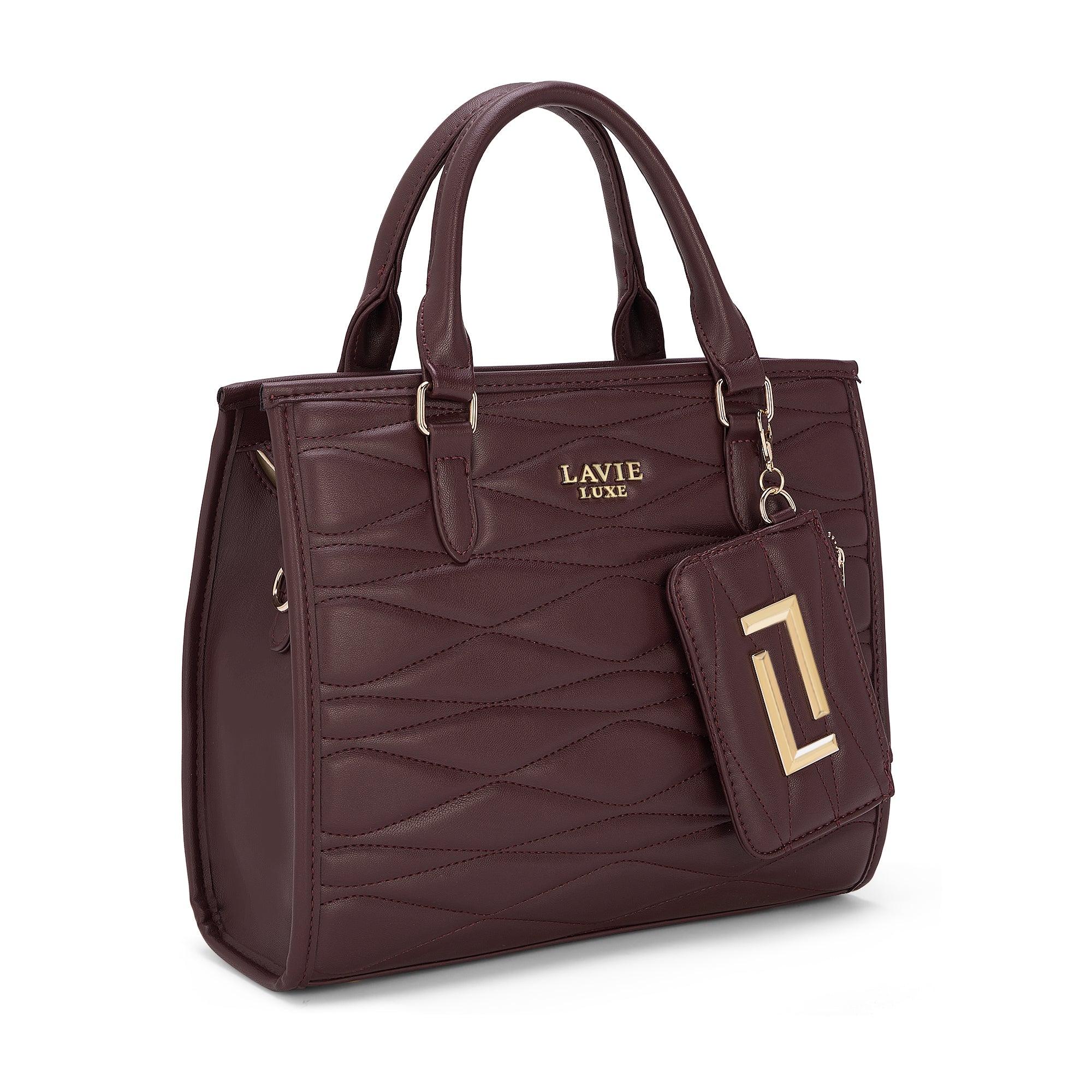 Lucie Quilted Medium Box Wine